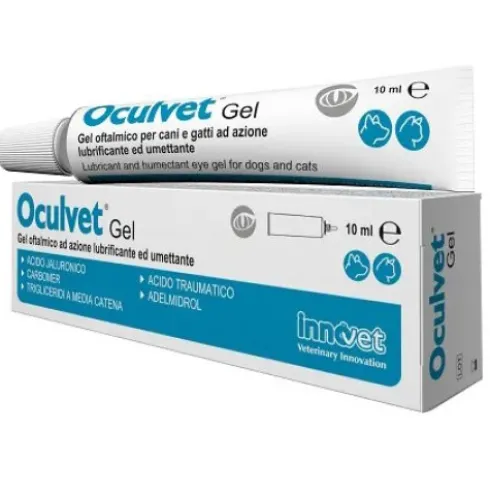 Oculvet Gel Oftalmico Lubrificante per Cani e Gatti 10ml
