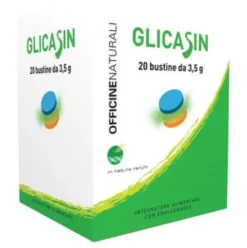 Officine Naturali Glicasin Integratore Alimentare per Benessere, 20 Bustine
