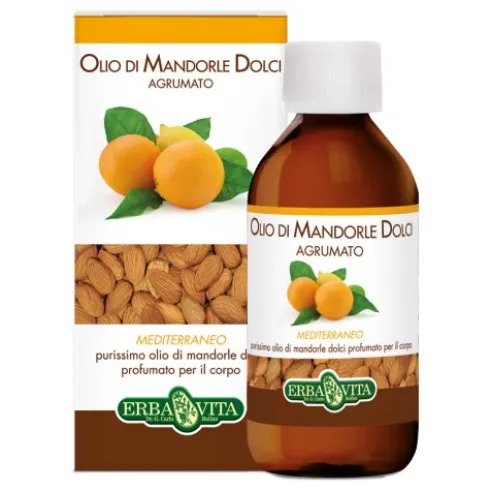 OLIO di Mandorle Dolci Agrumato 250ml ErbaVita