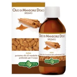 OLIO di Mandorle Dolci Speziato 250 ml ErbaVita