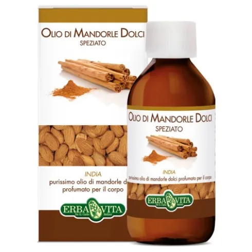 OLIO di Mandorle Dolci Speziato 250 ml ErbaVita