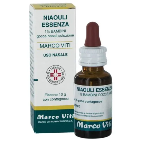OLIO Gomenol.1% Gocce 10ml VITI
