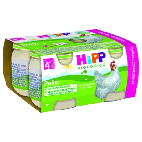 OMO HIPP Bio Pollo 4x80g