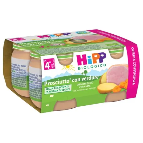 OMO HIPP Bio Prosc.Verd.4x80g