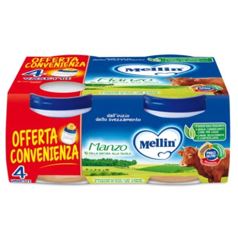 OMO MELLIN Manzo 4x80g