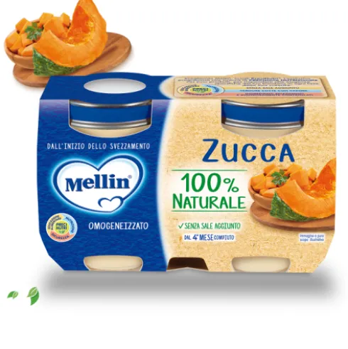 OMO MELLIN Zucca 2x125g