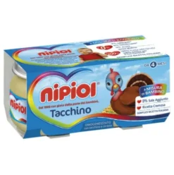 OMO NIPIOL Tacchino 2x 80g