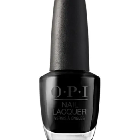 Opi Smalto Nail Laquer T02 Lady In Black - Smalto per unghie ultra resistente e brillante