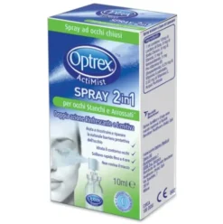 Optrex Actimist 2 in 1 Collirio Spray Rinfrescante e lenitivo per occhi stanchi e arrossati 10 ml