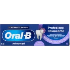 Oral-B Advanced Protezione Sbiancante Dentifricio Menta Piperita 75 ml