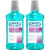 Oral-B Denti e Gengive Collutorio Menta Senza Alcool Protezione Placca 2x500ml