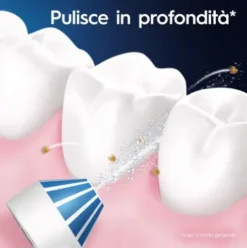 Oral-B Health Center Pro Series 1 Idropulsore con Spazzolino Elettrico Bianco/Blu