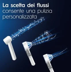 Oral-B Health Center Pro Series 1 Idropulsore con Spazzolino Elettrico Bianco/Blu