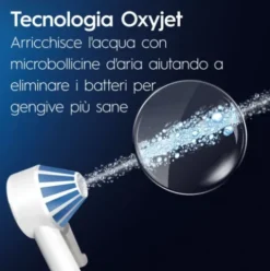 Oral-B Health Center Pro Series 1 Idropulsore con Spazzolino Elettrico Bianco/Blu