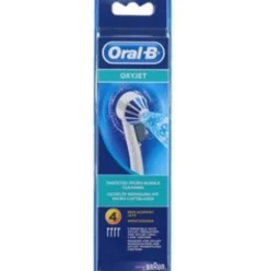 Oral-B Oxyjet Beccucci di Ricambio Per Idropulsore 4 Pezzi