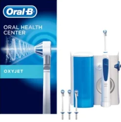 Oral-B Oxyjet MD20 Idropulsore Sistema Pulente con 4 Testine per Igiene Orale
