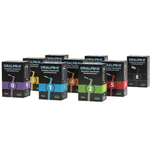 ORALPROX Scov.8 Nero 6pz