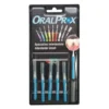 Oralprox Scovolino Interdentale Misura 1 Azzurro 6 Pezzi con Cappuccio