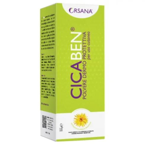 Orsana Cicaben Polvere Dermoprotettiva Lenitiva, Protettiva ed Eudermica 50g