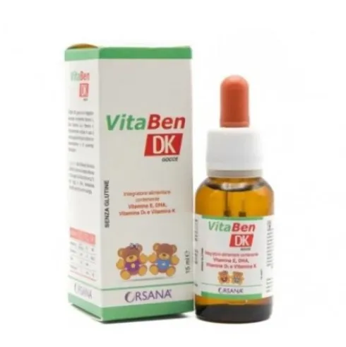 Orsana Vitaben DK Integratore Alimentare in Gocce per Bambini 15ml