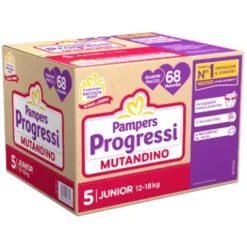 PAMPERS PROG MUT QUADRI J 68PZ