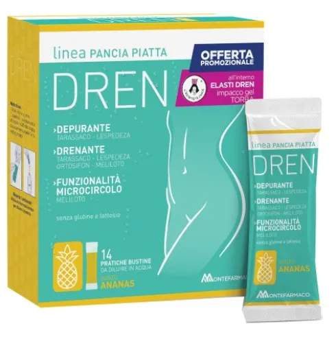 PANCIA PIATTA DREN Ananas