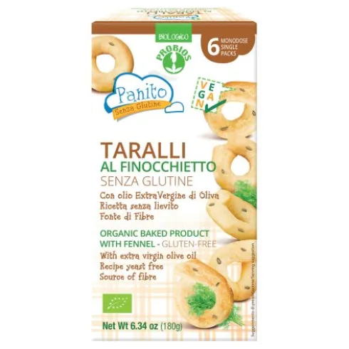 PANITO Taralli Finocch.180g
