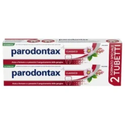 Parodontax Dentifricio Classico Bipack - Contro il sanguinamento delle gengive - 2 x 75 ml