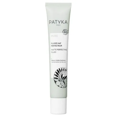 Patyka Fluido Opacizzante Perfezionatore - Crema viso anti imperfezioni per pelle mista e grassa - 40 ml