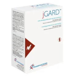 Pharmacross jGARD 80 Perle, Mangime Complementare per Cani e Gatti