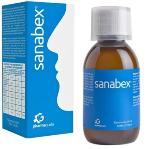Pharmaguida Sanabex Integratore Alimentare Supporto Immunitario e Fluidità Bronchiale 150ml