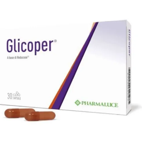 Pharmaluce Glicoper Integratore Metabolismo Carboidrati 30 Capsule