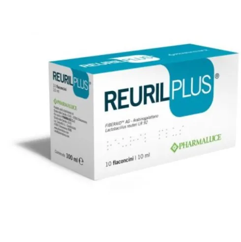 Pharmaluce Reuril Plus Integratore per l'Equilibrio Intestinale in Flaconcini