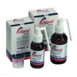 Pharmarei Aftoral Oral Gel Spray Soluzione Idratante e Lenitiva 100ml