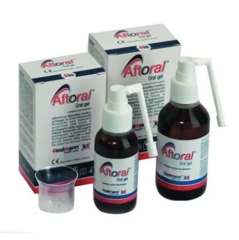 Pharmarei Aftoral Oral Gel Spray Soluzione Idratante e Lenitiva 100ml