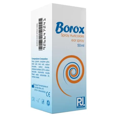 Pharmaspero Borox Soluzione Auricolare per Igiene Orecchio 50ml