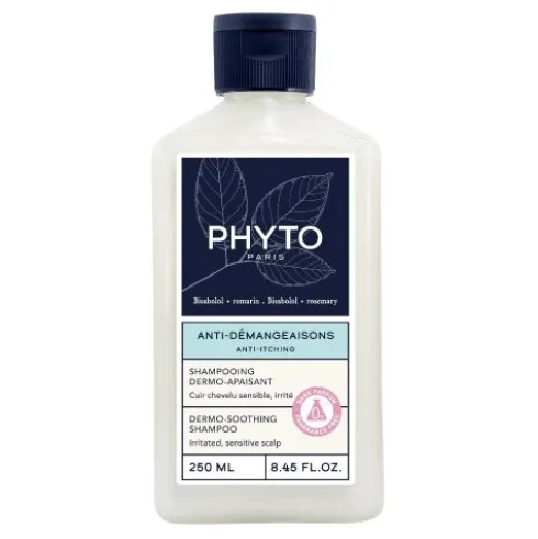Phyto Anti-Prurito Shampoo Dermolenitivo - Shampoo per cuoio capelluto irritato e sensibile - 250 ml