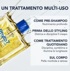 Phyto 7 Elixir Olio Sublimante Universale - Olio nutriente per capelli danneggiati e secchi - 100 ml