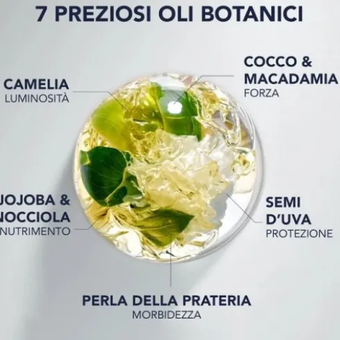 Phyto 7 Elixir Olio Sublimante Universale - Olio nutriente per capelli danneggiati e secchi - 100 ml