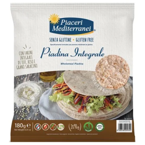 PIACERI MED.Piadina Int.180g