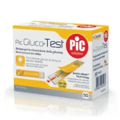 Pic Gluco Test - Strisce reattive per la misurazione della glicemia - 25 Strisce
