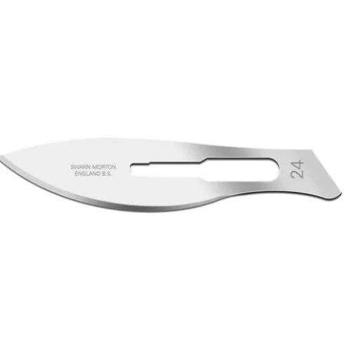 Pic Lame Bisturi Sterili Monouso Misura 24 in Acciaio Inox per Dispositivi Medici