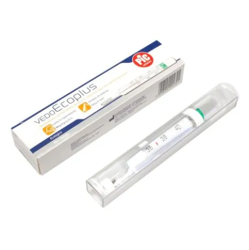 Pic VedoEcoPlus Termometro Clinico Ecologico Senza Mercurio con Lente Ingrandimento