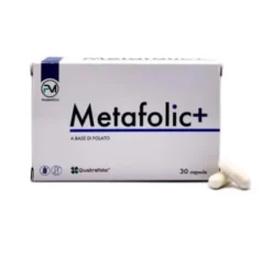 Piemme Pharmatech Metafolic+ Integratore di Folato per Gravidanza - 30 Capsule
