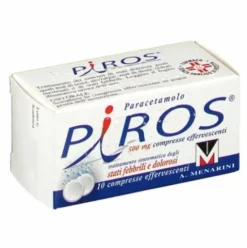 Piros 500 Mg Compresse Effervescenti per Febbre e Dolore