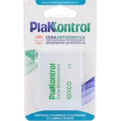 Plakkontrol Cera Ortodontica Protezione Labbra e Guance 6 Bastoncini