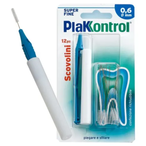 PLAKKONTROL Scovolino 0,6 mm 10 pezzi