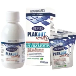 Plakout Active 0,20% 200ml+3bu