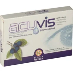 Planta Medica Acuvis Gocce Oculari Monodose per Occhi Irritati 10 Flaconcini