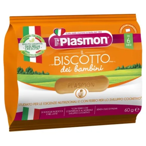 PLASMON Bisc.Snack Size 60g